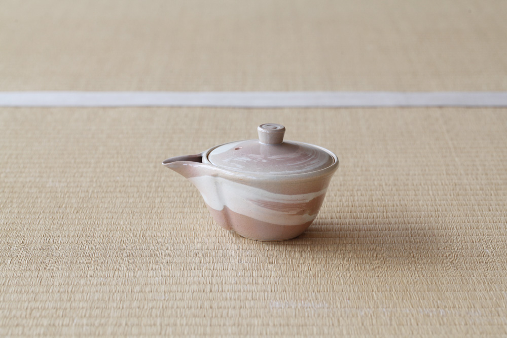 宝瓶 刷毛目 M 朝日窯工房作｜Asahiyaki | Tea pottery in Uji, Kyoto 